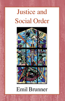 Paperback Justice and Social Order Book