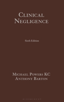 Hardcover Clinical Negligence Book
