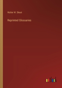 Paperback Reprinted Glossaries Book