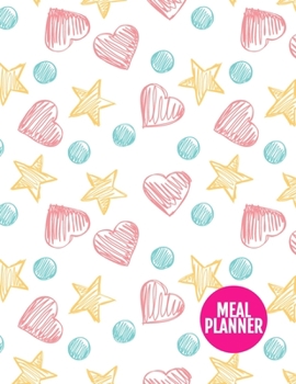 Meal Planner: Nifty Year 365 Daily - 52 Week Calendar Meal Planner Daily Weekly and Monthly For Track & Plan Your Meals Food Planning | Large 8.5 x 11 Inch | 110 Pages  - Cover Design BR 000241