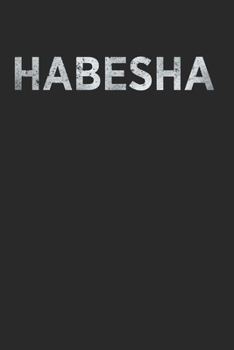 Habesha  Ethiopia Eritrea Gift Idea: 120 Pages 6 'x 9' |Dot Graph Paper Journal Manuscript • Planner • Scratchbook • Diary