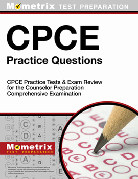 Paperback Cpce Practice Questions: Cpce Practice Tests & Exam Review for the Counselor Preparation Comprehensive Examination Book