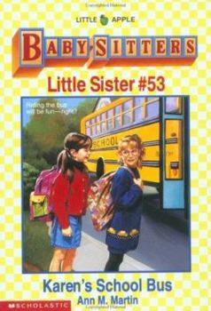 Paperback Bsls #53: Karen's School Bus Book