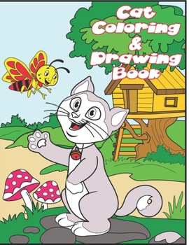 Cat Coloring & Drawing Book: Kids Creative Development EQ