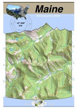 Paperback 45°068° NW - Millinocket, Maine Backcountry Atlas (Topo) Book