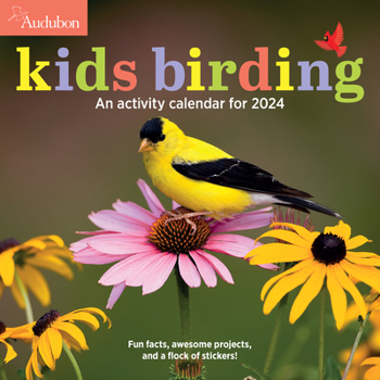 Calendar Audubon Kids Birding Wall Calendar 2024: An Activity Calendar for 2024 Book