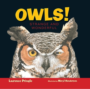 Hardcover Owls!: Strange and Wonderful Book