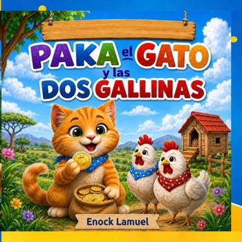 PAKA EL GATO Y LAS DOS GALLINAS (**LIBROS DE CUENTOS PARA NIÑOS DE 2 A 5 AÑOS**) (Spanish Edition)