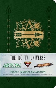 Paperback The DC TV Universe: Pocket Notebook Collection (Set of 3) Book