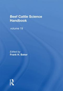 Paperback Beef Cattle Science Handbook, Vol. 19 Book
