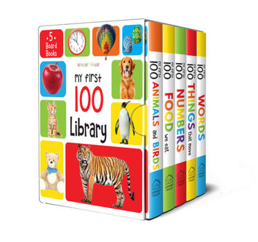 Board book My First 100 Library: Boxset of 5 Early Learning Board Books Book