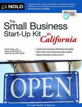 Paperback The Small Business Start-Up Kit for California Book