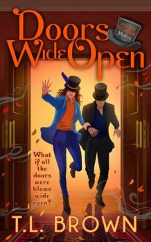 Paperback Doors Wide Open (Door to Door Paranormal Mystery) Book