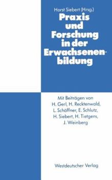 Paperback PRAXIS Und Forschung in Der Erwachsenenbildung [German] Book