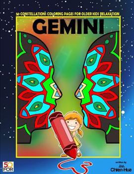 Paperback Gemini 50 Coloring Pages For Older Kids Relaxation Book
