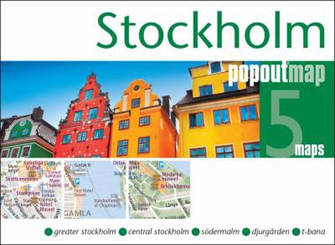 Map Stockholm Popout Map: Handy, Pocket Size, Pop-Up Map of Stockholm Book