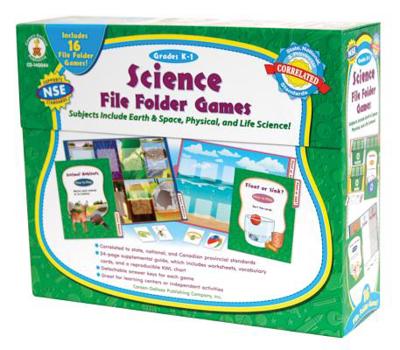 Game Science File Folder Games, Grades K - 1: Skill-Building Center Activities for Science Book