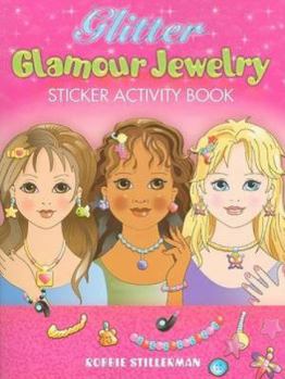 Paperback Glitter Glamour Jewelry Sticker Activity Book