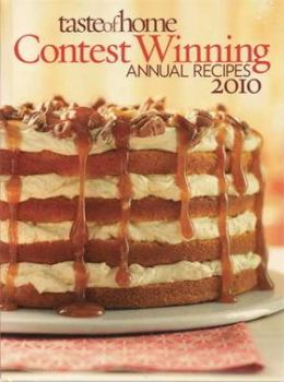 Hardcover Taste of Home Contest Winning Annual Recipes 2010 Book