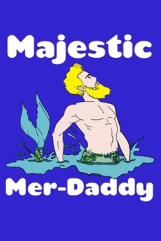 Paperback Majestic Merdaddy: Notebook Wide Rule Book