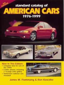 Paperback Standard Catalog of American Cars 1976-1999 Book