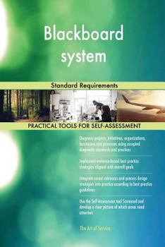 Paperback Blackboard system: Standard Requirements Book