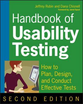 Paperback Handbook of Usability Testing Book