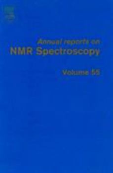 Hardcover Annual Reports on NMR Spectroscopy: Volume 55 Book