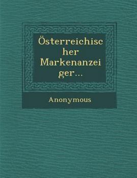 Paperback Osterreichischer Markenanzeiger... [German] Book
