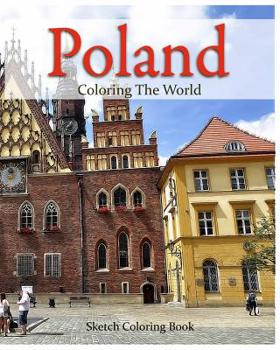 Paperback Poland Coloring the World: Sketch Coloring Book