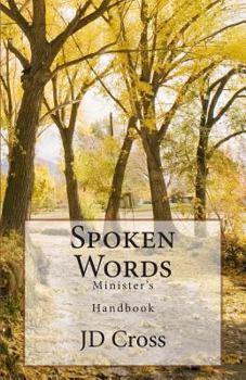 Paperback Spoken Words: Minister's Handbook Book