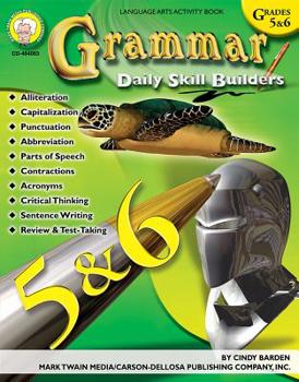 Paperback Daily Skill Builders: Grammar, Grades 5-6 Book