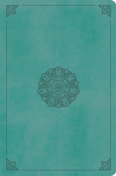 Imitation Leather ESV Value Compact Bible (Trutone, Turquoise, Emblem Design) Book