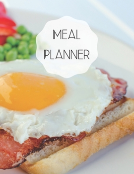 Meal Planner: Track and plan your food weekly, contains shopping list