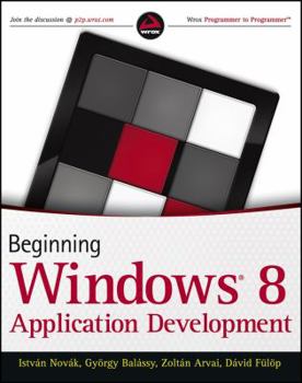 Paperback Beginning Windows 8 Application Development Book