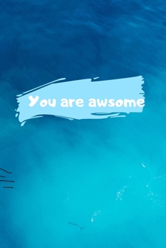 Paperback You Are Awesome: Sloth Notebook (Composition Book, Journal) (6x 9 Large) 100 page . Book