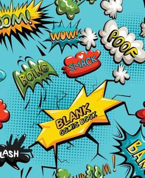 Paperback Blank Comic Book: Create Your Own Comics Book, Comic Panel, For drawing your own comics, idea and design sketchbook, for artists of all Book