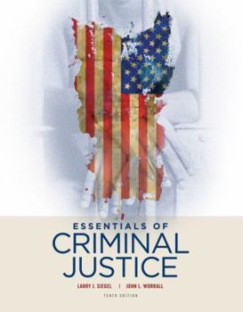 Paperback Essentials of Criminal Justice Book
