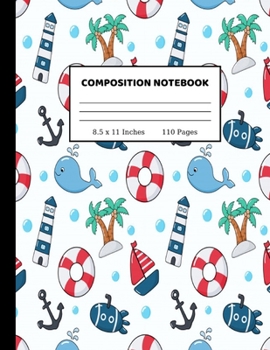 Paperback Composition Notebook: Pretty Wide Ruled Paper Notebook Journal - Wide Blank Lined Workbook for Teens Kids Students Girls for Home School Col Book