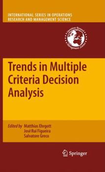 Hardcover Trends in Multiple Criteria Decision Analysis Book