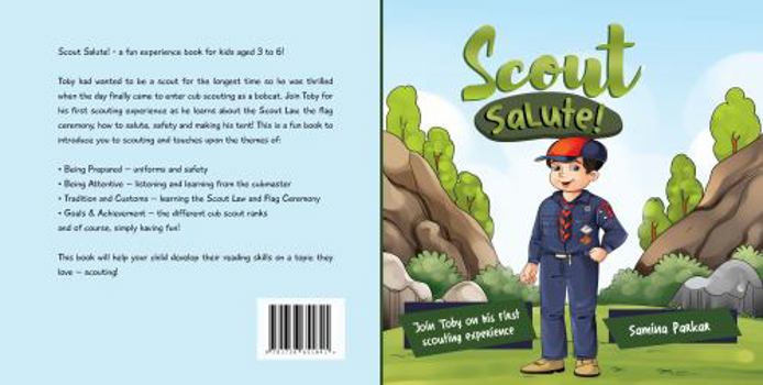 Paperback Scout Salute!: Join Toby on his first scouting experience! Book