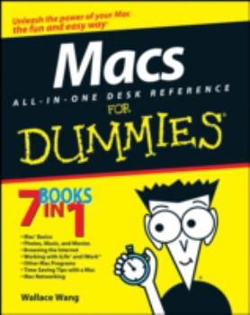 Paperback Macs All-In-One Desk Reference for Dummies Book