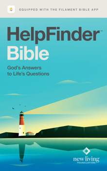 Paperback Helpfinder Bible Nlt, Filament Enabled (Softcover, Red Letter) Book