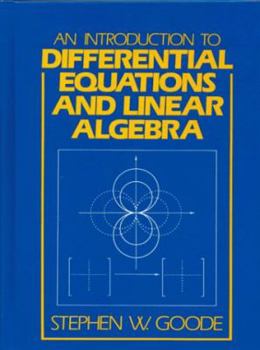 Hardcover An Introduction to Differential Equations and Linear Algebra Book