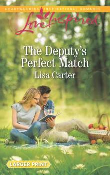 Mass Market Paperback The Deputy's Perfect Match [Large Print] Book