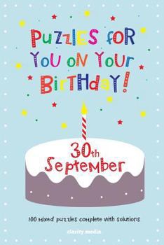 Paperback Puzzles for you on your Birthday - 30th September Book