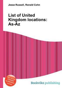 Paperback List of United Kingdom Locations: As-AZ Book
