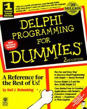 Paperback Delphi Programming for Dummies Book