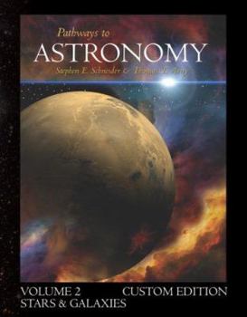 Paperback Pathways to Astronomy, Stars and Galaxies (Volume 2) with Starry Nights Pro CD-ROM Book