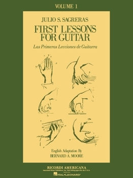 Paperback First Lesson for Guitar, Volume 1/Las Primeras Lecciones de Guitarra Book